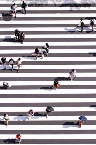 Hong Kong Street Crossing