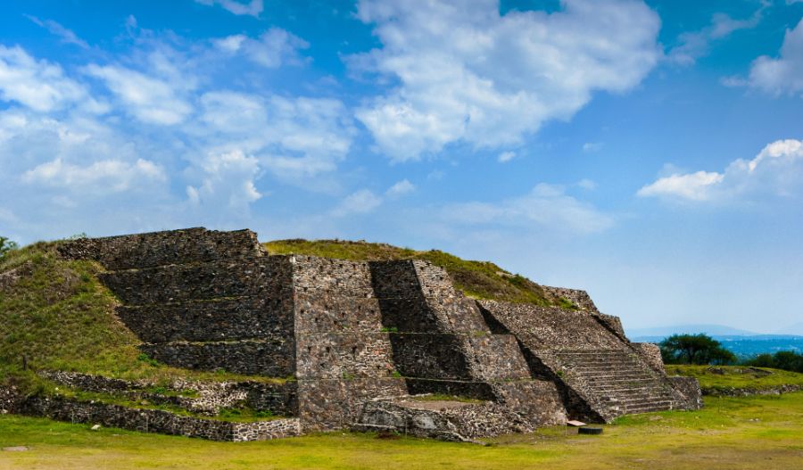 Aztec pyramids